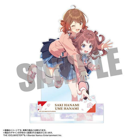 [Pre-order] School Idol Master Double Standing Vol.1 Hanami Saki &amp; Hanami Yume "Reservation for March 25"