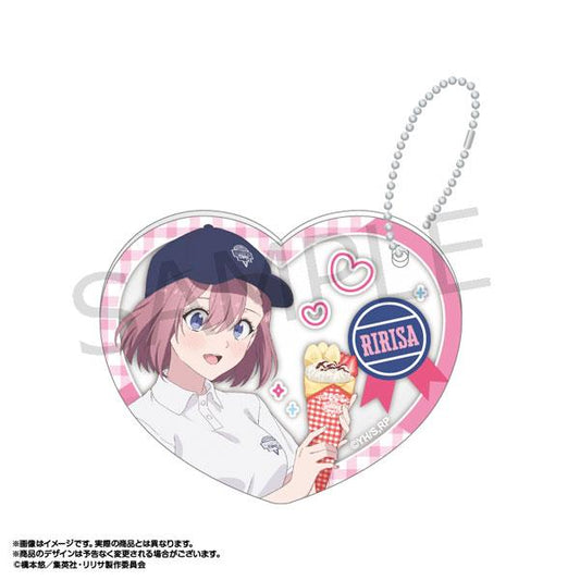 [Pre-order] 2.5-dimensional temptation × MARION CREPES Pikuri pendant &amp; stand Risa Tenori "February 25 reservation"