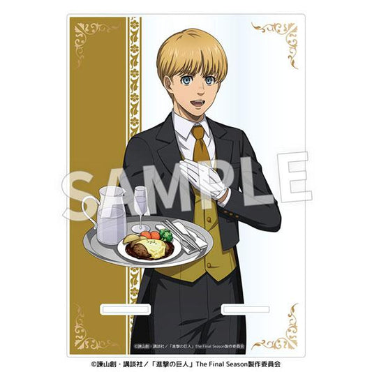 [預訂] TV動畫『進擊的巨人』執事服裝 壓克力多功能立牌 阿明《25年10月預約》