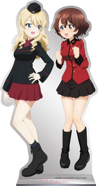 [Pre-order] Girls und Panzer Final Chapter Tank Jacket Exchange Standing Darjeeling &amp; Xiaomei "January 25 Pre-Order"