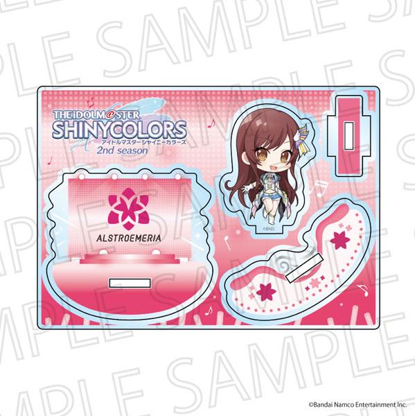 [預訂] 動畫「偶像大師 閃耀色彩 2nd season」大崎甘奈搖晃立牌組件圖。