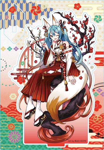 [Pre-order] Hatsune Miku Hyakki Yakō Standing M Demon Fox Plum (Resale) "Reservation for August 24"