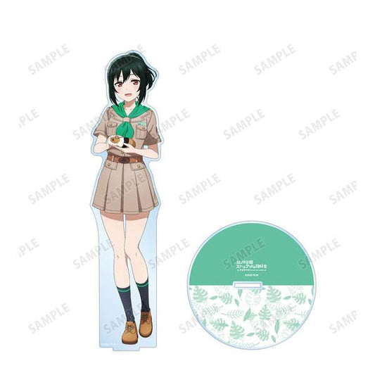 [Pre-order] Love Live! Nijigasaki Gakuen Tobu Zoo Collaboration Original Mifune Sakura Safari Style Ver. Extra Large Stand "March 25 Reservation"