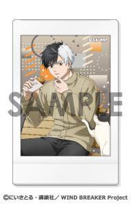 防風少年角色收集盒玩，其中一款設計圖，角色手持食物。