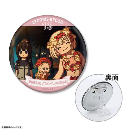 [預訂] TV動畫「Lycoris Recoil 莉可麗絲」 錦木千束＆井之上瀧奈＆胡桃 Yuru Koma 3WAY徽章 ver.B《25年9月預約》