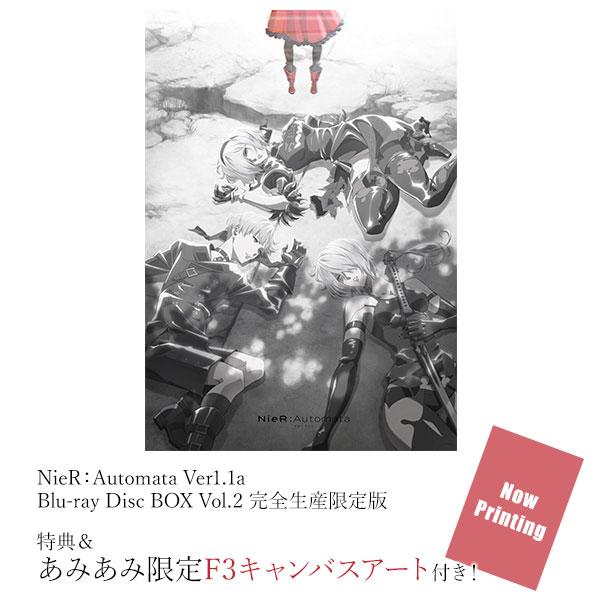 [Pre-order (amiami limited bonus) BD NieR: Automata Ver1.1a Blu-ray Disc BOX Vol.2 Full production limited edition "December 24 reservation"