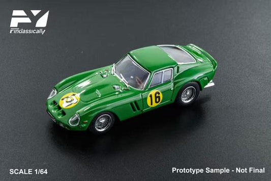 [預訂] 1/64 250 GTO 4491GT 1964 Goodwood #16 Green David Piper《25年10月預約》