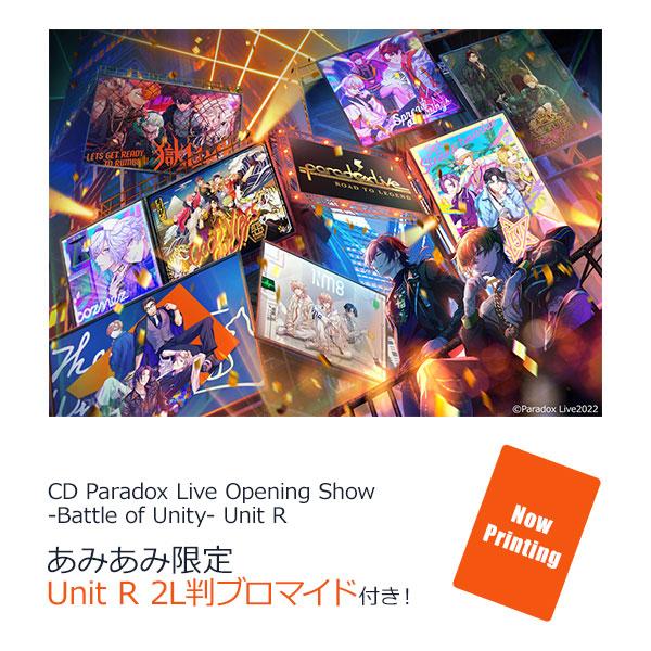 [預訂](amiami限定特典) CD Paradox Live Opening Show -Battle of Unity- Unit R《24年10月預約》