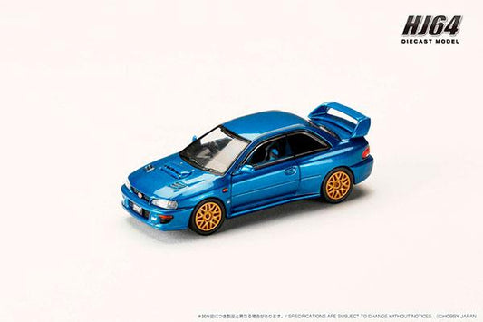 [預訂] 1/64 斯巴魯 IMPREZA 22B STi Version (GC8) 音速藍色雲母《25年4月預約》