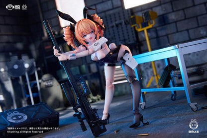 [Pre-order] Sushing BUNNY RAPID ACTION SQUAD Sniper・Leonie 1/12 movable figure "Pre-order for July 25"