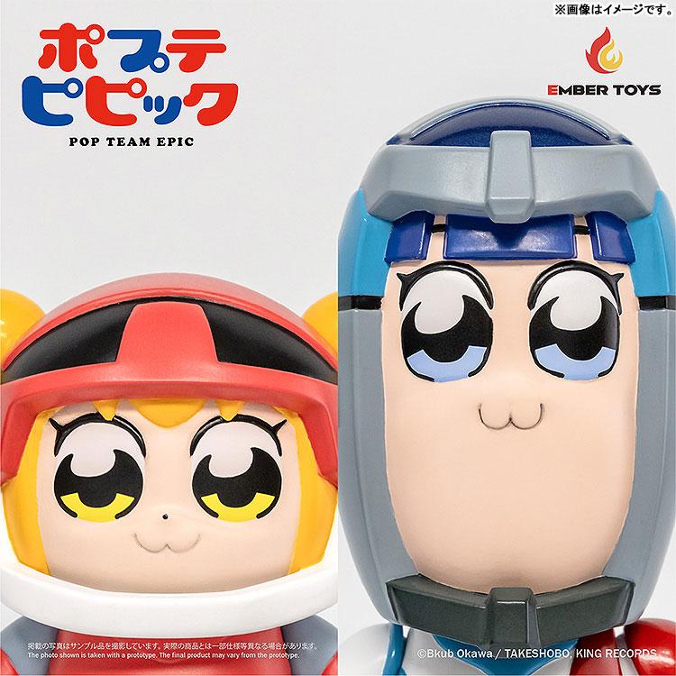 [預訂] Q版 Creature Pop Team Epic Pop子 ＆ Pipi美 Spacesuit Ver. 軟膠模型《25年9月預約》