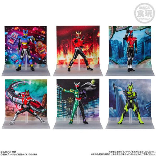 [Pre-order] MICRO STATUE COLLECTION 8 pieces of Kamen Rider in BOX (food toys) "Pre-order for December 24"