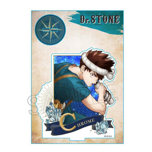 [預訂] Dr.STONE 復古系列 立牌 克羅姆（再售）《25年10月預約》