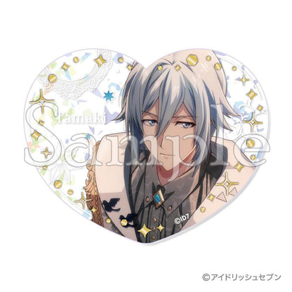 偶像星願 Pikuria Collection premium Vol.2 心形徽章，角色設計圖樣，出自8Pack入BOX。