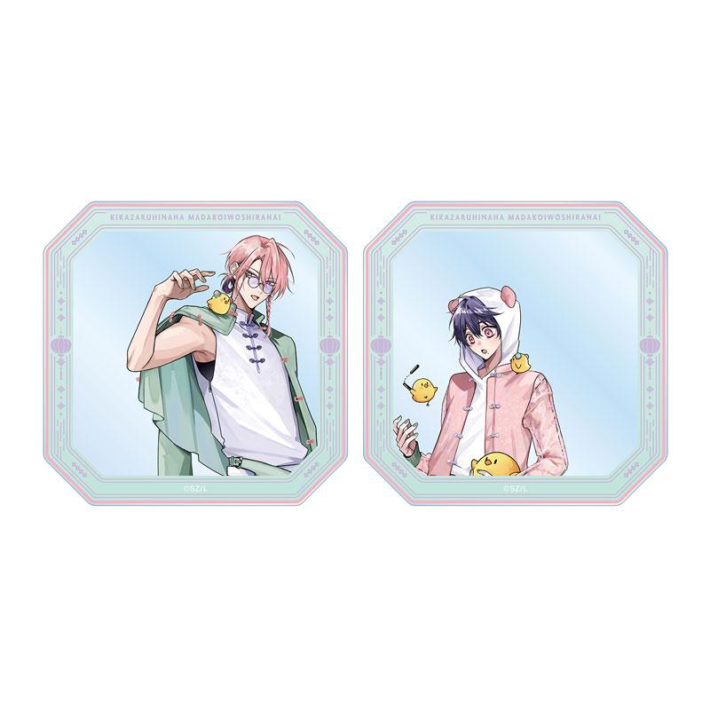 [Pre-order] Hina dressed up still doesn’t know how to love Zarame Samezu’s original Urushihara Saku &amp; Hiami Keita Chinese version ver. Acrylic card set of 2 "February 25 reservation"