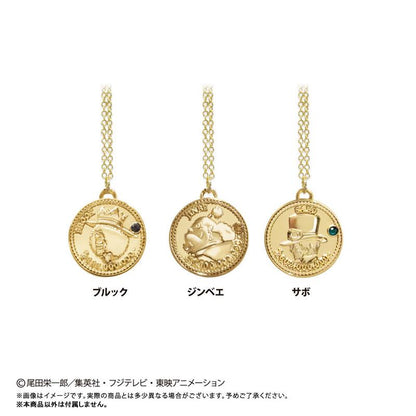 [預訂] ONE PIECE 海賊王 硬幣項鍊 Vol.7 薩波《26年1月預約》