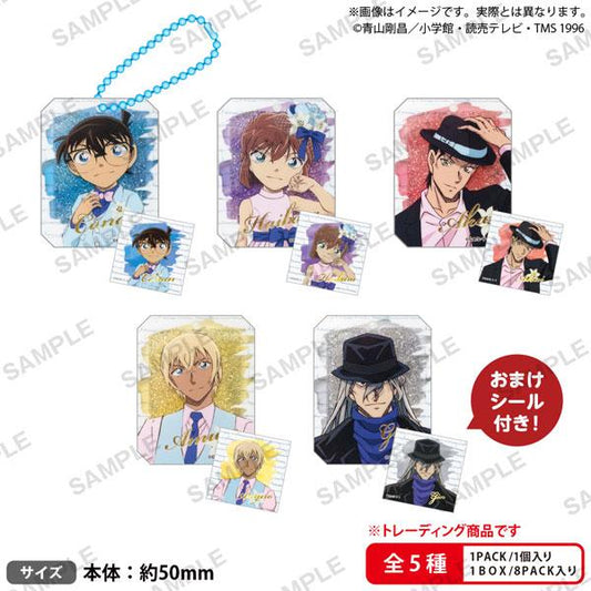 [Pre-order] Detective Conan Flash Hologram Keychain Shirt Style BOXver. 8 pieces in BOX "December 24 Pre-order"