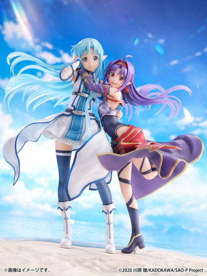 [Pre-order] "Sword Art Online" Asuna &amp; Yuki-Ending Ver.- 1/7 finished model "Pre-order for May 25"