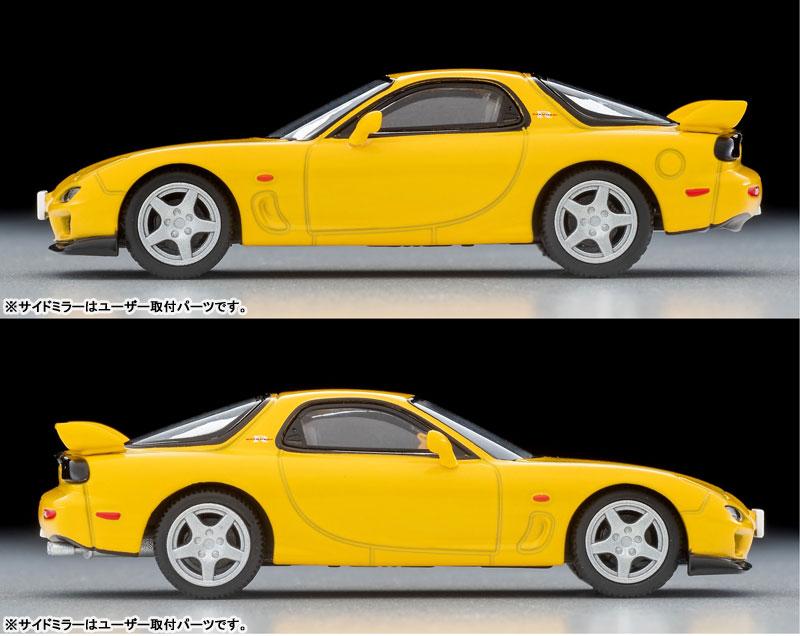 [預訂] Tomica Limited Vintage NEO LV-N267d 馬自達 RX-7 Type R 巴瑟斯特R(黃) 2001年款《24年12月預約》