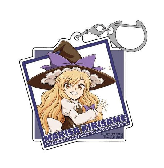 [預訂] 東方Project 霧雨魔理沙 壓克力多功能鑰匙扣 illust：比良坂真琴《25年8月預約》