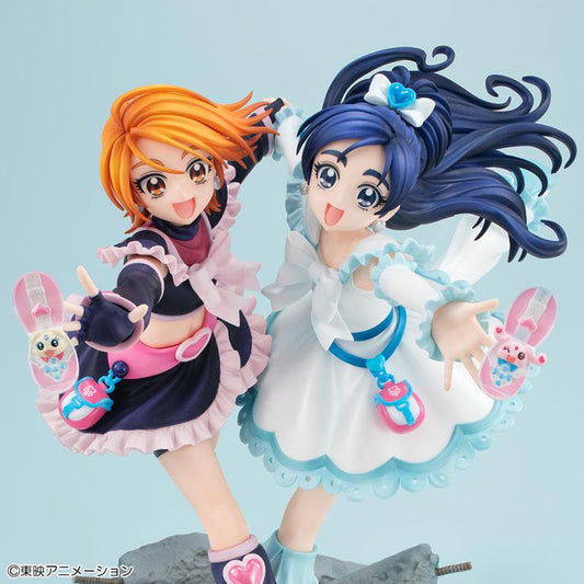 [Pre-order] Lucrea PreCure Black Angel &amp; White Angel finished model "Pre-order January 25"