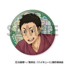 排球少年！！浴衣全息徽章，10個入BOX其中一款設計，角色身穿浴衣。