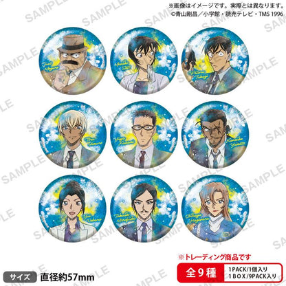 [預訂] 名偵探柯南 交換閃光全息徽章 BLUE 9個入BOX《25年1月預約》
