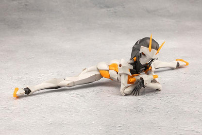 [預訂] 無限邂逅Megalo Maria 首席 模型，白色機甲風格，展示劈叉姿勢。