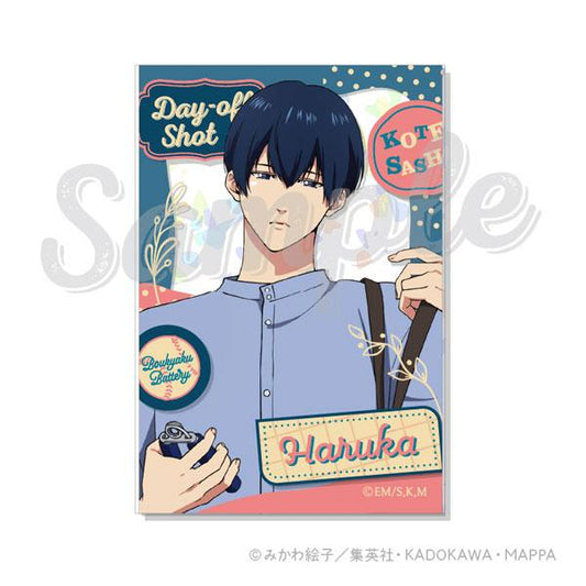 [Pre-order] Amnesia Day-off Shot Holographic Acrylic Card 1. Qingfeng Ye Liuhuo "Reservation for October 24"