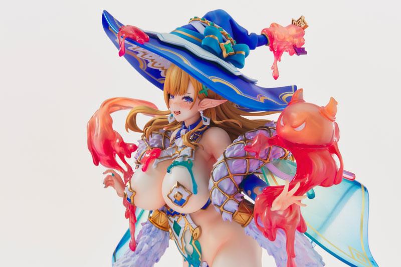 [預訂] 精靈村 米琳德 1/6 模型，戴藍色巫師帽，造型精緻。