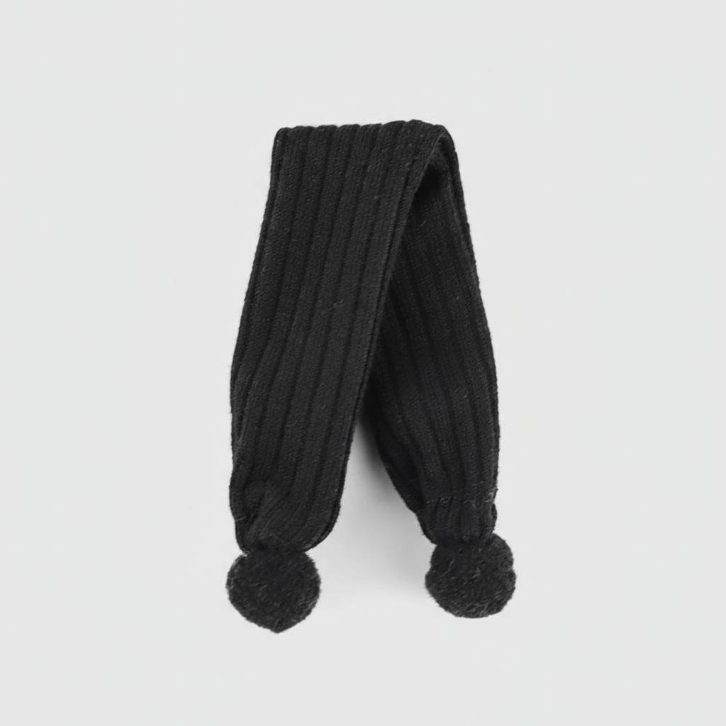 Playful Pompom Knit Scarf [OB11/GSC Doll]