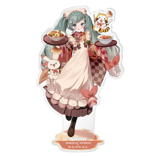 [Reservation] Snow Mirai 2024×Little Raccoon Standing Sign "Reservation for May 24"