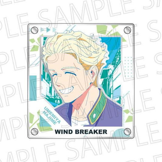 [Pre-order] WIND BREAKER 3-piece acrylic mirror panel (popular color) Umemiya "Reservation for October 24"