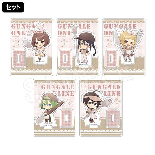 [Pre-order] Animation "SAO Alternative Gun Gale Online" 5-piece exchange stand set "January 25 reservation"