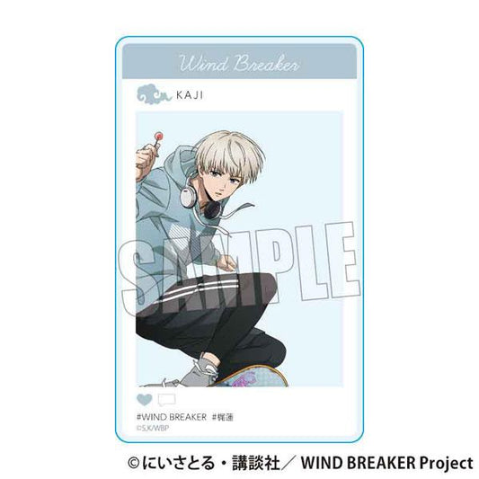 [Pre-order] Windproof Boy Acrylic Card Kajiren Skateboarder ver. "Pre-order in January 25"