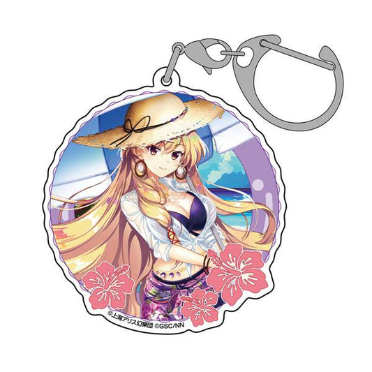 [Pre-order] Oriental LostWord Yakumo Purple Acrylic Multifunctional Keychain The Boundary of Sand Beach and Umibara Ver. "Reservation for November 24"