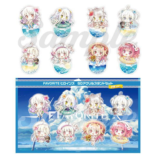 [Pre-order] Summer Story ~ FAVORITE Heroine SD Standing Set 2024 ~ "Reservation for October 24"