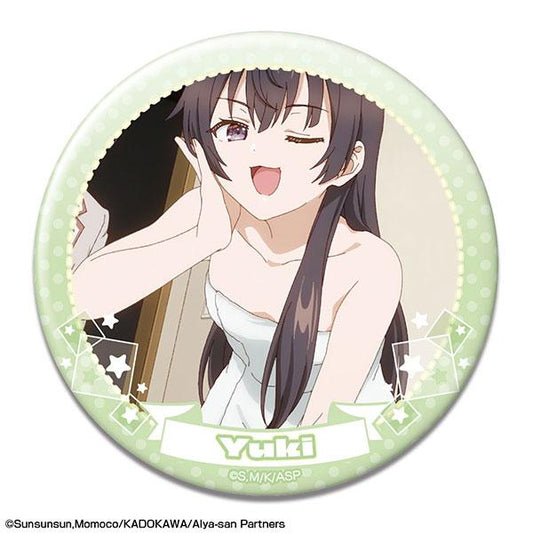 [Pre-order] TV animation "Ellie's classmate who sits next to her and whispers in Russian from time to time" Badge design 19 (Yuki/D) "Reservation for November 24"