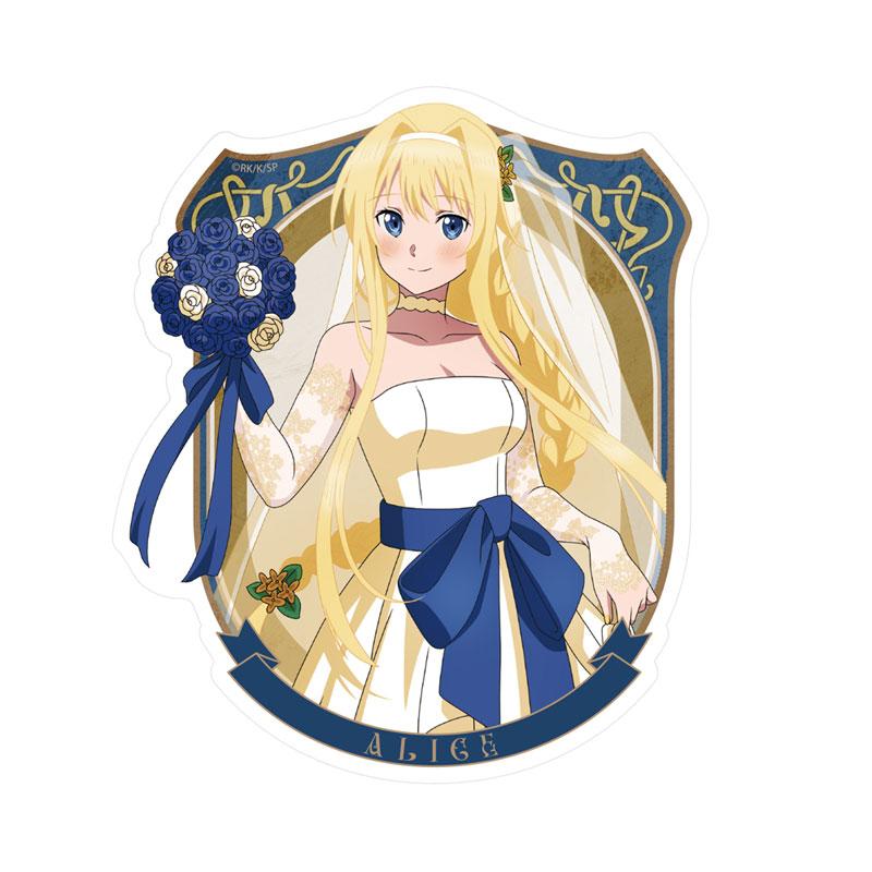[預訂] 刀劍神域 原創 亞莉絲 戶外對應貼紙 婚紗Ver.《25年11月預約》