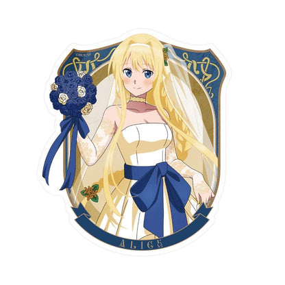 [預訂] 刀劍神域 原創 亞莉絲 戶外對應貼紙 婚紗Ver.《25年11月預約》