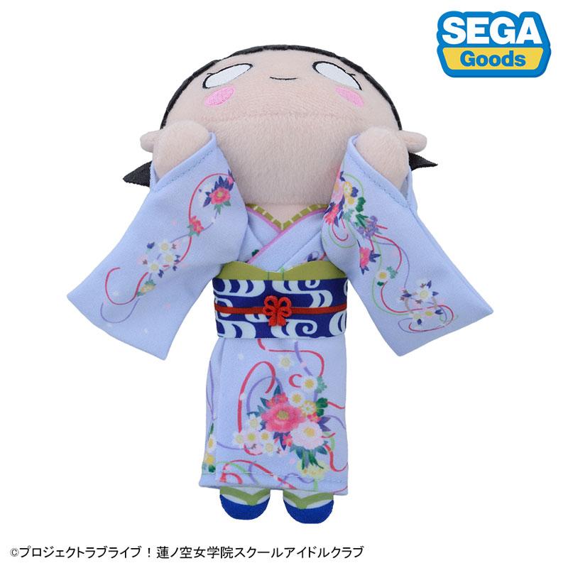 [預訂] Love Live!蓮之空女學院學園偶像俱樂部 躺臥 毛公仔 “百生吟子-加賀友禪合作款服裝”(S)《25年12月預約》