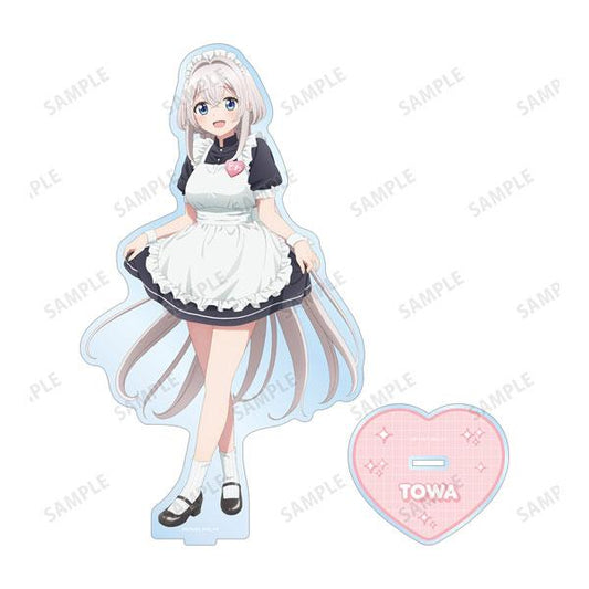 [Pre-order] TV animation "Single room, normal sunshine, with angel." Newly drawn Feather Maid ver. Extra large stand "Reservation for September 24"