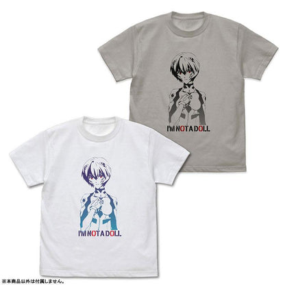 [預訂] EVANGELION 綾波零 漸層 T恤/WHITE-M《25年10月預約》