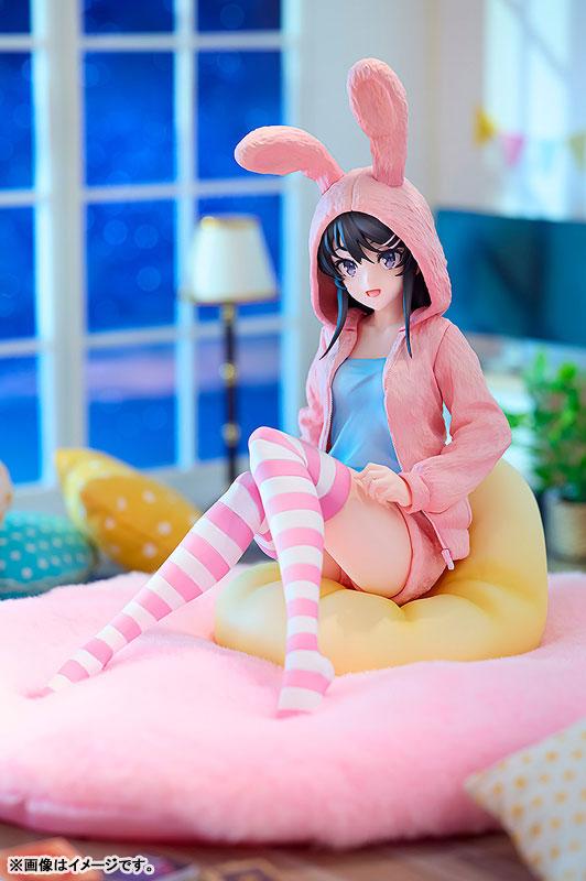 [Pre-order] The youthful pig-headed boy will not dream of the red school bag girl Mai Sakurajima hood ☆ style bunny ears ver. popular edition 1/7 "March 25 reservation"