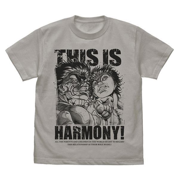 [預訂] TV動畫「範馬刃牙」 男雄漢比較 T恤/LIGHT GRAY-XL《25年6月預約》