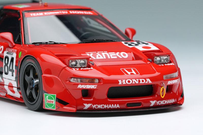 紅色本田 NSX GT2 賽車模型，編號 84，利曼24小時耐力賽1995級別冠軍夜間版本。
