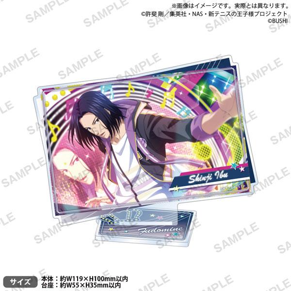 [預訂] 新網球王子 RisingBeat 伊武深司立牌，THANKS！ver.，彩色背景，角色特寫。