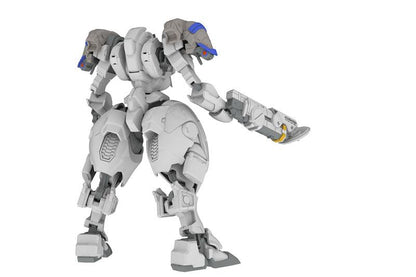 [預訂] POWERDoLLS2 X-4RR裝甲索敵步兵模型背面視圖，細節豐富。