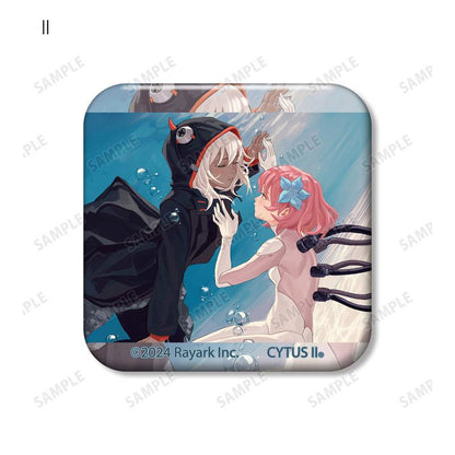 [Pre-order] Cytus II Exchange Music Illustration Square Badges 8 pieces in BOX "February 25 Pre-order"