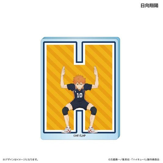 [Pre-order] Volleyball boy! ! Acrylic block initial gymnastics ver. Hinata Shoyo "Reservation for December 24"